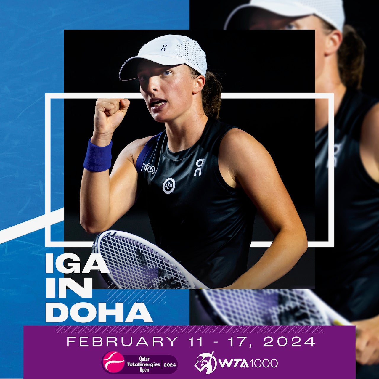 WTA TV GUIDE How to watch 2024 Qatar Open featuring Iga SWIATEK